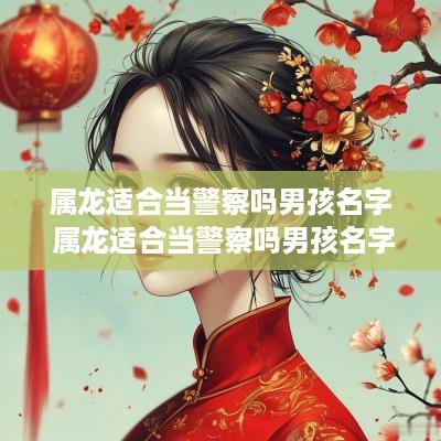属龙适合当警察吗男孩名字 属龙适合当警察吗男孩名字大全