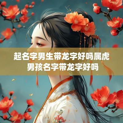 起名字男生带龙字好吗属虎 男孩名字带龙字好吗