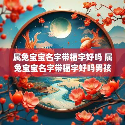 属兔宝宝名字带福字好吗 属兔宝宝名字带福字好吗男孩