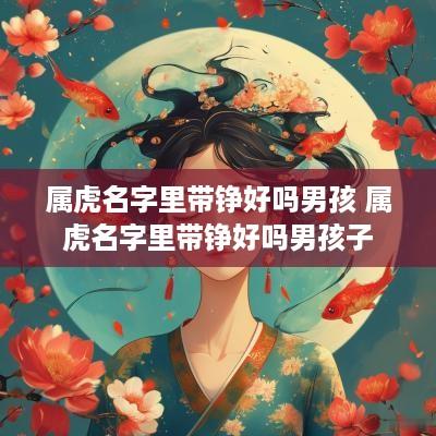属虎名字里带铮好吗男孩 属虎名字里带铮好吗男孩子