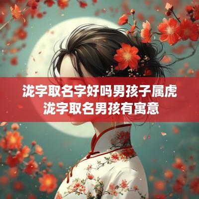 泷字取名字好吗男孩子属虎 泷字取名男孩有寓意