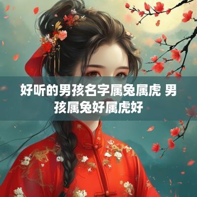 好听的男孩名字属兔属虎 男孩属兔好属虎好