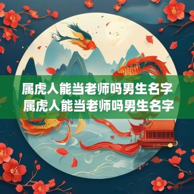 属虎人能当老师吗男生名字 属虎人能当老师吗男生名字大全