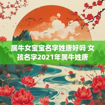属牛女宝宝名字姓唐好吗 女孩名字2025年属牛姓唐