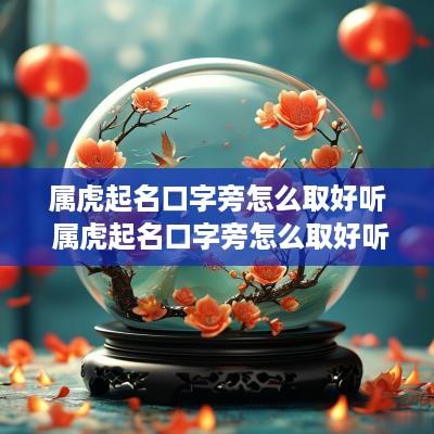 属虎起名口字旁怎么取好听 属虎起名口字旁怎么取好听点
