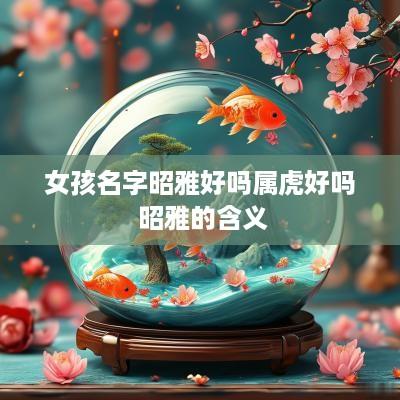 女孩名字昭雅好吗属虎好吗 昭雅的含义