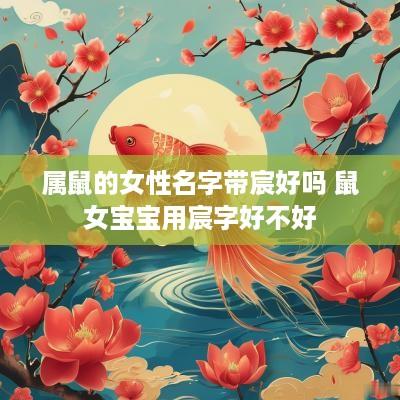 属鼠的女性名字带宸好吗 鼠女宝宝用宸字好不好