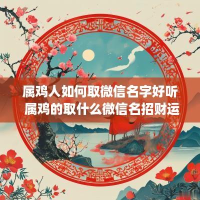 属鸡人如何取微信名字好听 属鸡的取什么微信名招财运