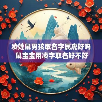 凌姓鼠男孩取名字属虎好吗 鼠宝宝用凌字取名好不好