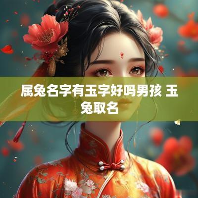 属兔名字有玉字好吗男孩 玉兔取名