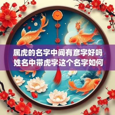 属虎的名字中间有彦字好吗 姓名中带虎字这个名字如何