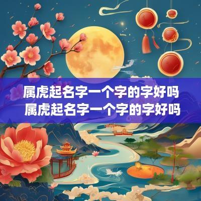 属虎起名字一个字的字好吗 属虎起名字一个字的字好吗男孩