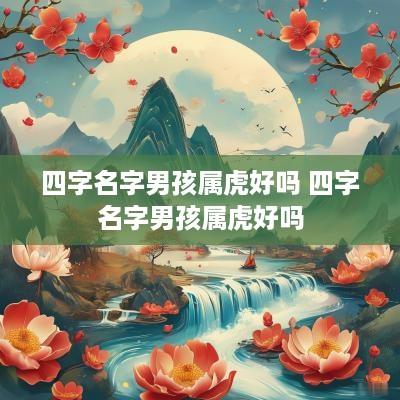 四字名字男孩属虎好吗 四字名字男孩属虎好吗