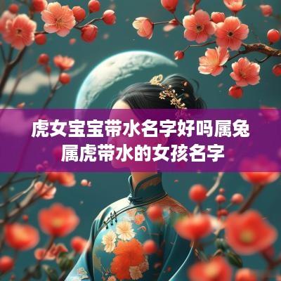 虎女宝宝带水名字好吗属兔 属虎带水的女孩名字