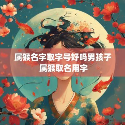 属猴名字取字号好吗男孩子 属猴取名用字