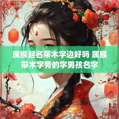 属猴起名带木字边好吗 属猴带木字旁的字男孩名字
