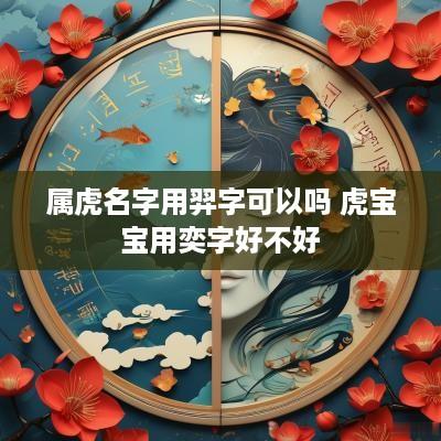 属虎名字用羿字可以吗 虎宝宝用奕字好不好