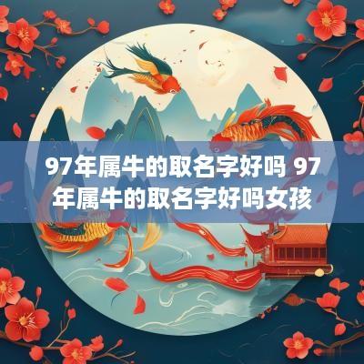 97年属牛的取名字好吗 97年属牛的取名字好吗女孩