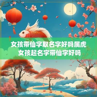 女孩带仙字取名字好吗属虎 女孩起名字带仙字好吗