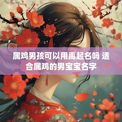 属鸡男孩可以用禹起名吗 适合属鸡的男宝宝名字