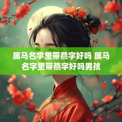 属马名字里带燕字好吗 属马名字里带燕字好吗男孩