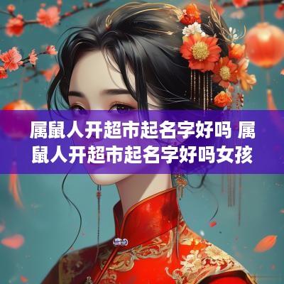 属鼠人开超市起名字好吗 属鼠人开超市起名字好吗女孩