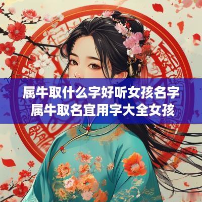 属牛取什么字好听女孩名字 属牛取名宜用字大全女孩