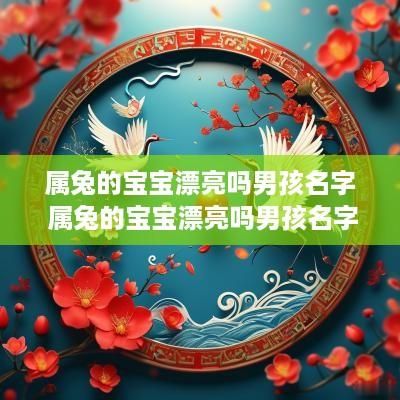 属兔的宝宝漂亮吗男孩名字 属兔的宝宝漂亮吗男孩名字叫什么