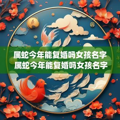 属蛇今年能复婚吗女孩名字 属蛇今年能复婚吗女孩名字叫什么