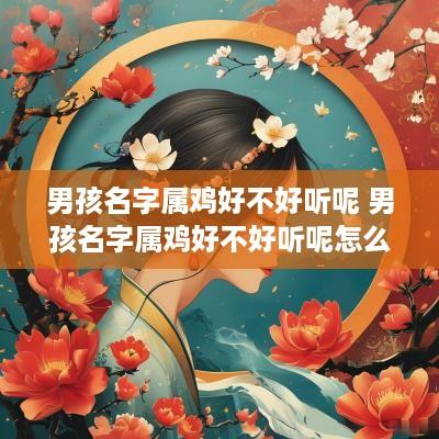 男孩名字属鸡好不好听呢 男孩名字属鸡好不好听呢怎么取