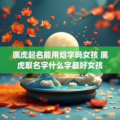 属虎起名能用焓字吗女孩 属虎取名字什么字最好女孩