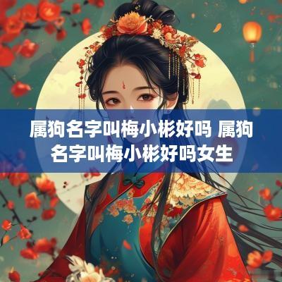 属狗名字叫梅小彬好吗 属狗名字叫梅小彬好吗女生