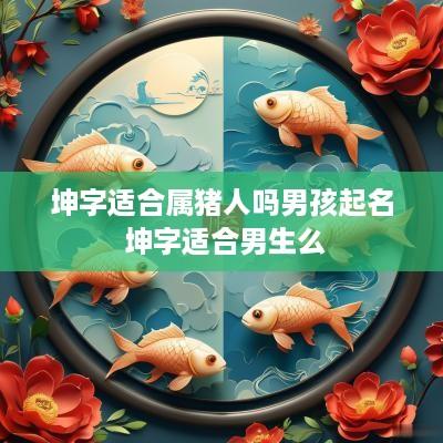 坤字适合属猪人吗男孩起名 坤字适合男生么