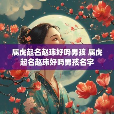 属虎起名赵玮好吗男孩 属虎起名赵玮好吗男孩名字