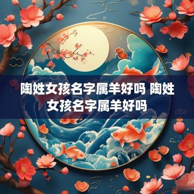 陶姓女孩名字属羊好吗 陶姓女孩名字属羊好吗