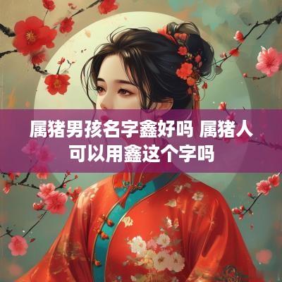 属猪男孩名字鑫好吗 属猪人可以用鑫这个字吗