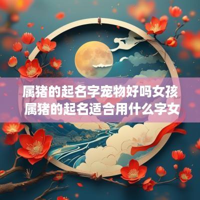 属猪的起名字宠物好吗女孩 属猪的起名适合用什么字女孩