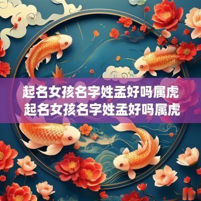 起名女孩名字姓孟好吗属虎 起名女孩名字姓孟好吗属虎的