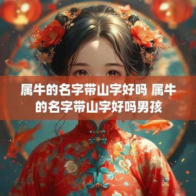 属牛的名字带山字好吗 属牛的名字带山字好吗男孩