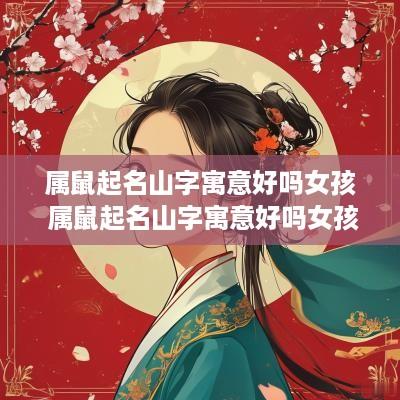 属鼠起名山字寓意好吗女孩 属鼠起名山字寓意好吗女孩子