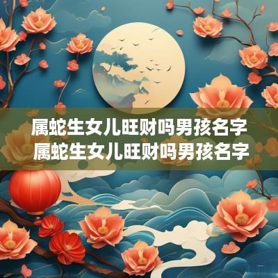 属蛇生女儿旺财吗男孩名字 属蛇生女儿旺财吗男孩名字大全