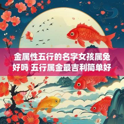 金属性五行的名字女孩属兔好吗 五行属金最吉利简单好听的女孩名字