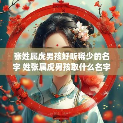 张姓属虎男孩好听稀少的名字 姓张属虎男孩取什么名字好