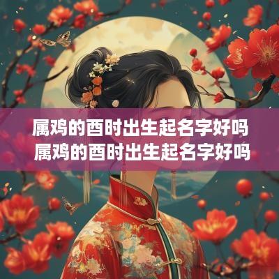 属鸡的酉时出生起名字好吗 属鸡的酉时出生起名字好吗男孩