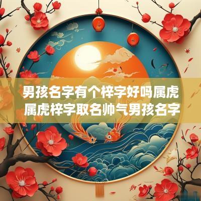 男孩名字有个梓字好吗属虎 属虎梓字取名帅气男孩名字