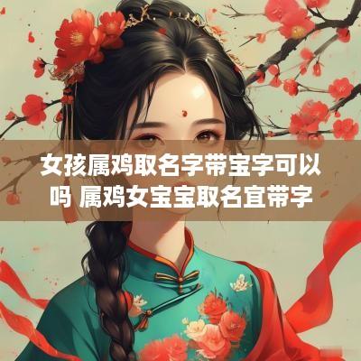 女孩属鸡取名字带宝字可以吗 属鸡女宝宝取名宜带字