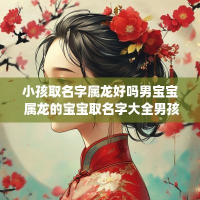 小孩取名字属龙好吗男宝宝 属龙的宝宝取名字大全男孩
