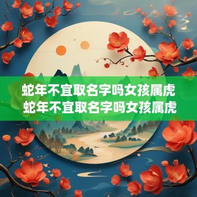 蛇年不宜取名字吗女孩属虎 蛇年不宜取名字吗女孩属虎的