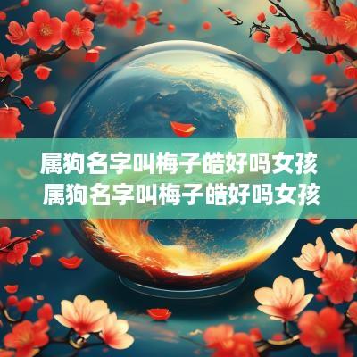 属狗名字叫梅子皓好吗女孩 属狗名字叫梅子皓好吗女孩