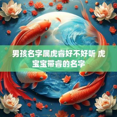男孩名字属虎睿好不好听 虎宝宝带睿的名字